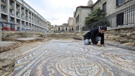 Une cathédrale paléochrétienne découverte près de Nice
