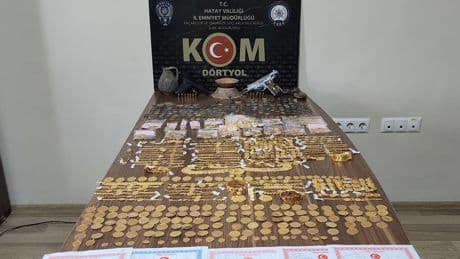 Hatay'da düşük ayarlı altın sattıkları iddiasıyla 5 kuyumcu yakalandı