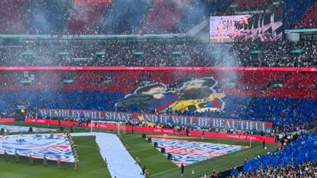 ‘Best fans in the world’ – Heartwarming meaning of Crystal Palace tifo that inspired heroes to FA Cup triumph revealed