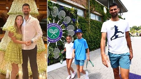 Novak Djokovic enrols children in Greek private school as he 'flees Serbia after being targeted by the government for backing student protests'