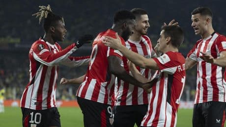 A Iñaki Williams se le da bien hacer goles en Europa