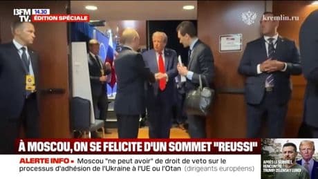 Ce qu'il faut retenir de la rencontre entre Donald Trump et Vladimir Poutine
