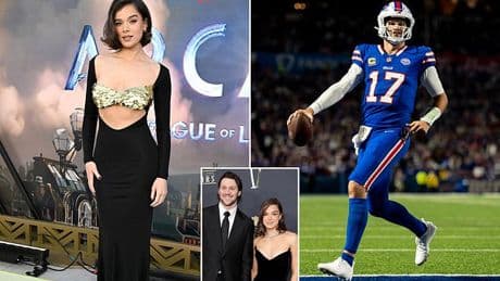 Why humble Hailee Steinfeld is hardly ever shown on TV watching NFL husband Josh Allen... despite being at most of his games