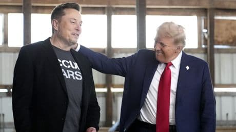 Porträt: Rosenkrieger des Tages: Trump und Musk