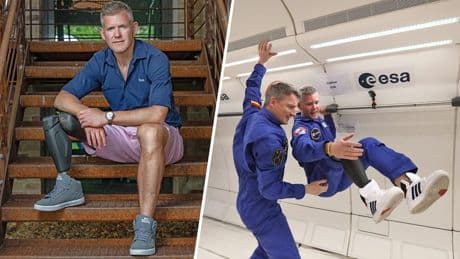 Astronaut mit Behinderung - „Nehme eine Tasche voller Prothesen mit ins All“