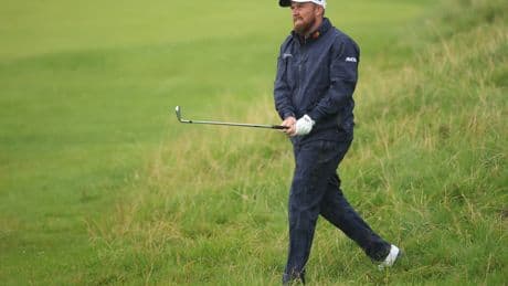 Shane Lowry gets controversial penalty to derail British Open hopes