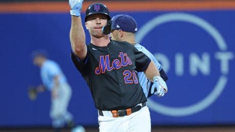 David Stearns praises Pete Alonso for taking game to ‘another level’ as Mets future remains uncertain