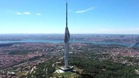 Çamlıca Kulesi'ne benzer verici kuleler 30 büyükşehirde kurulacak