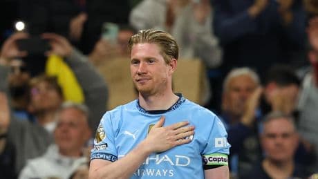 ¡Cumbre decisiva! De Bruyne, muy cerca del Nápoles