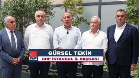 CHP İstanbul İl Başkanı Gürsel Tekin: Bize güvenin