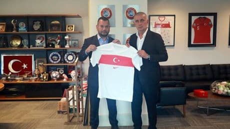 Ertuğrul Doğan'dan, TFF Başkanı Hacıosmanoğlu'na ziyaret!