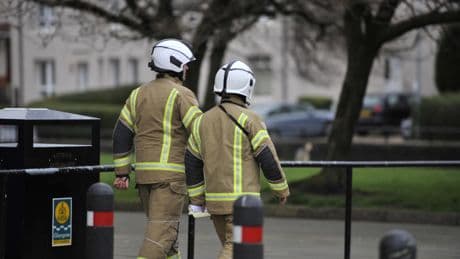 People urged to stay away as fire crews battle blaze in Motherwell