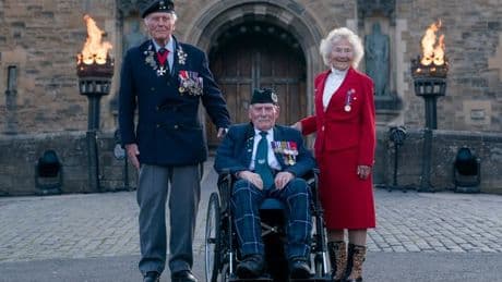 Second World War veterans return to Scotland for ‘magical’ visit to Edinburgh Tattoo