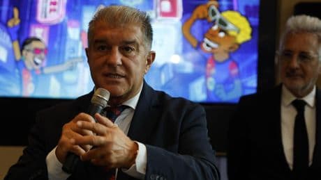 Laporta confirma las intenciones de LaLiga de jugar en Estados Unidos