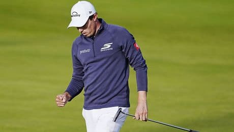 Matt Fitzpatrick one shot behind Open leader Scottie Scheffler at halfway stage