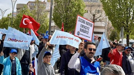 1 Mayıs Kırşehir'de coşkuyla kutlandı