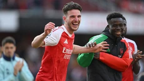 Arsenal's final home game a blend of joy and relief after season that didn't go to plan