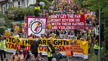 I live next to the Epping hotel – protests have made us more unsafe, not less