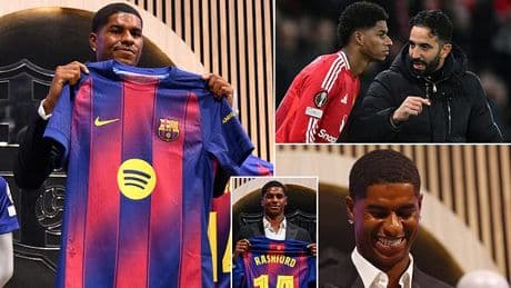 Marcus Rashford looks like a man reborn after leaving Man United for Barcelona... this opening chapter to his new life in Spain could scarcely have gone better, writes NATHAN SALT