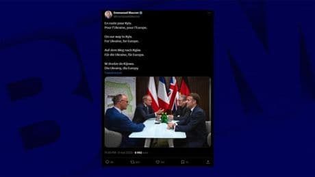 Guerre en Ukraine: Emmanuel Macron se rend ce samedi à Kiev, au côté de trois autres dirigeants européens