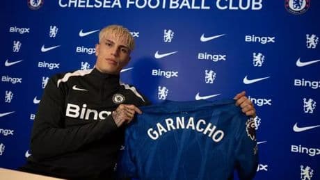 Alejandro Garnacho offers nod to Man Utd with choice of Chelsea shirt number