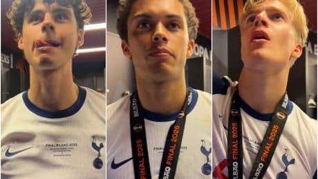 'Are you ready for us?’: Tottenham celebrate Champions League return with funny dressing room video