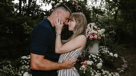 Taylor Swift shows off engagement ring from Travis Kelce in amazing proposal photos
