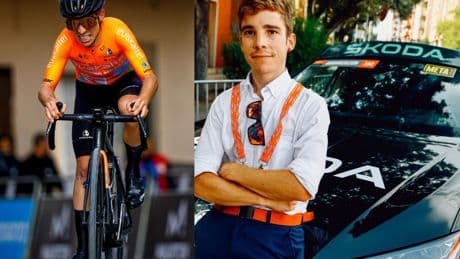 Ibai Azurmendi, del maillot naranja al coche VIP de LaVuelta: “Ahora voy más fácil en cabeza de carrera que antes”
