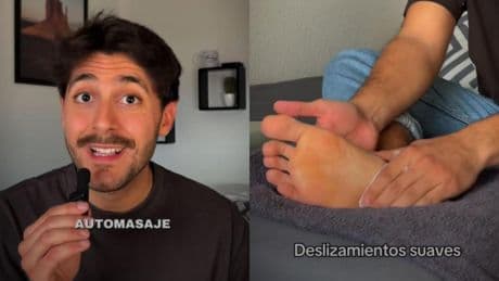 Santi Cuevas, fisioterapeuta: “Te enseño cómo darte un automasaje en los pies para después de salir a las procesiones en Semana Santa”