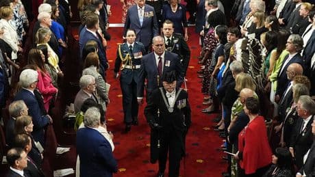 The wacky ceremony that Canada had to complete before letting the King speak