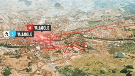 Estas son las calles cortadas al tráfico en Valladolid por la llegada de La Vuelta a España