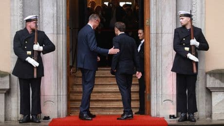 Merz bei Macron: Deutschland und Frankreich sind zusammengerückt