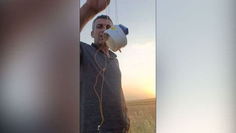 Mardin'de bir tarlada yangın çıkaran elektronik düzenek bulundu