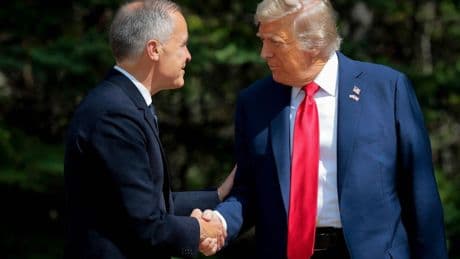 Liveblog Trump-Zölle: Trump stellt mögliche Einigung im Zollstreit mit Kanada in Aussicht
