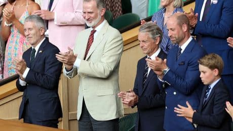 Felipe VI, en Wimbledon tras la derrota de Alcaraz: &quot;Da gusto acostumbrarse a ganar, pero hay que guardar un poco de humildad&quot;