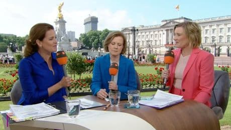 Heftige Winde bereiten ZDF bei "Trooping the Colour"-Übertragung große Probleme
