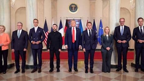 Und dann fertigt Trump Merz mit einem kurzen Satz ab