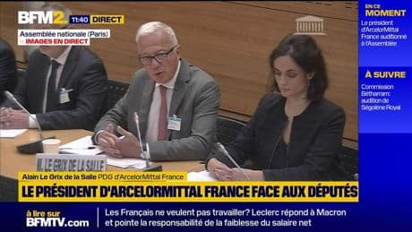 ArcelorMittal France: "d'autres adaptations" ne sont pas écartées pour l'avenir du groupe en France