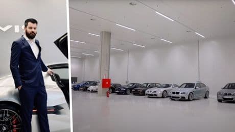 De waanzinnige autocollectie van Bugatti-CEO Mate Rimac