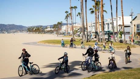 In Kalifornien wird der Urlaub schnell zum Sporttrip