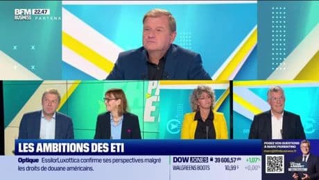 Pari ETI : Patrice Bégay reçoit Guylène Tarrazi (Acces Inclusive Tech), Angélique Gascoin (L'Onglerie), Arnaud Guirouvet (Gloveboxes Group) et Jean-Marc Salzard (Caloriver) - 23/04