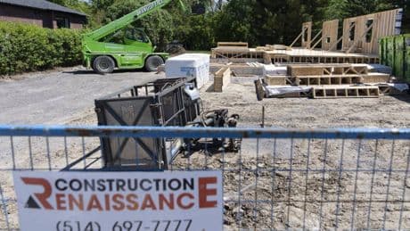 Quebec residential construction workers have walked off the job
