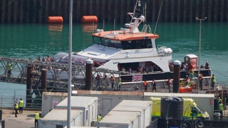 First Channel crossing migrants arrive in UK as returns deal comes into force