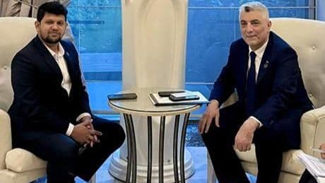 Bakan Bolat Bangladeş Enformasyon ve Yayın Bakanı Alam ile görüştü