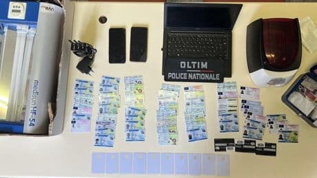 Alpes-Maritimes : un simple contrôle routier conduit au démantèlement d’une officine de confection de faux papiers