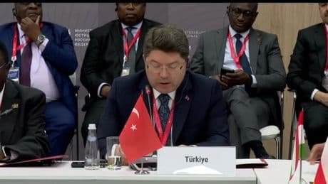 Bakan Tunç’tan 13. St. Petersburg Uluslararası Hukuk Forumunda Gazze vurgusu