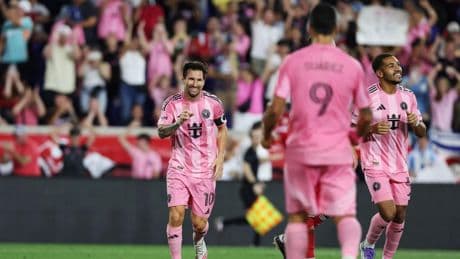 Nueva exhibición de Messi en la goleada del Inter Miami en Nueva York