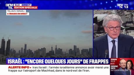 Conflit Israël-Iran: pour Thierry Breton, ancien commissaire européen, "Donald Trump a été pris de court" face aux attaques entre les deux pays