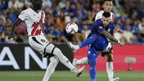 Horario y dónde ver por TV el Rayo Vallecano - Getafe de LaLiga EA Sports