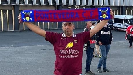 El gallego que alucinó con la afición del Athletic: «Estuve en Old Trafford, en Celtic Park... y jamás viví algo igual»